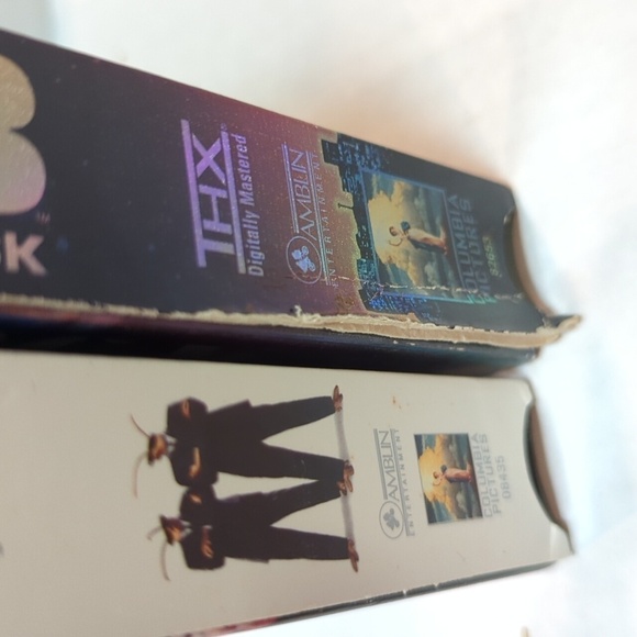 Amblin Columbia Men In Black 1 & 2 VHS Sci Fi Movie Tapes - Picture 4 of 7